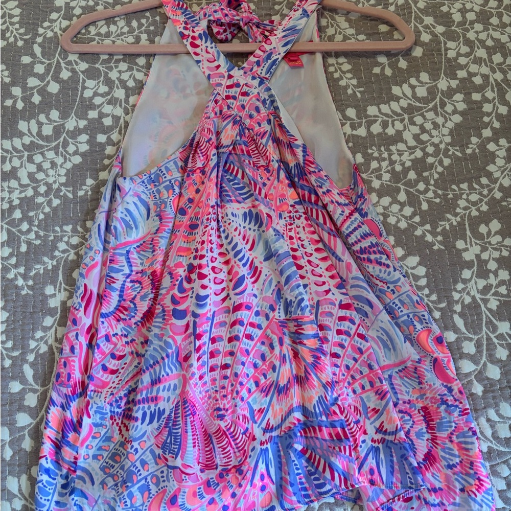 Lilly Pulitzer Colorful Sleeveless Halter top